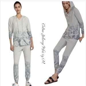 NWT JOHNNY WAS Calme Grey Jogger Matching Set sz Medium